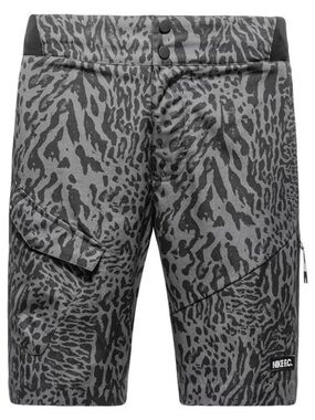 NIKE F.C. SHORTS V442 ALLOVER PRINT CARGO BLACK - Size Medium